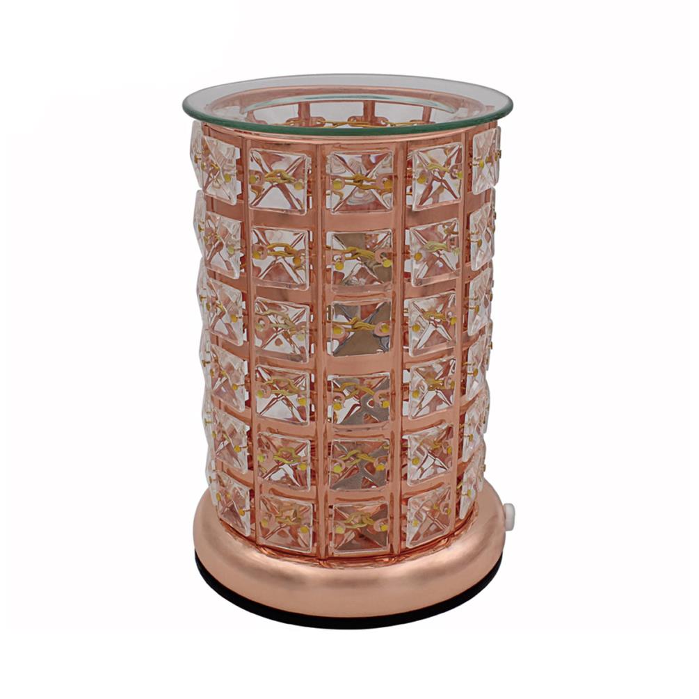 Desire Aroma Rose Gold Crystal Touch Electric Wax Melt Warmer £16.46
